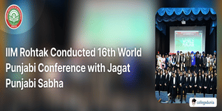 IIM Rohtak Conducted 16th World Punjabi Conference with Jagat Punjabi Sabha